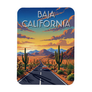 Baja California Mexico Travel Magnet