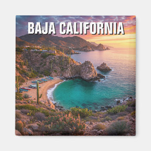 Baja California Mexico Travel Magnet
