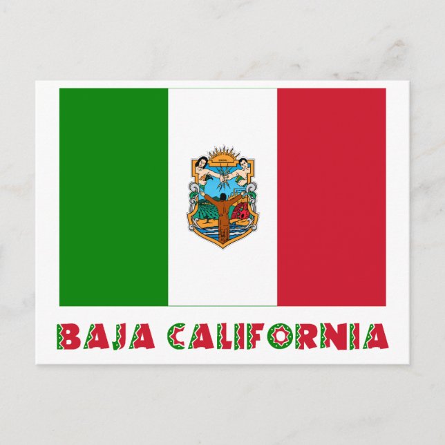 Baja California Postkarte (Vorderseite)