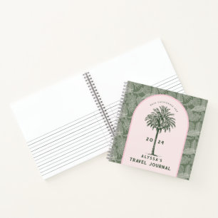 Baja California Sur   Palm Tree Travel Journal Notizbuch