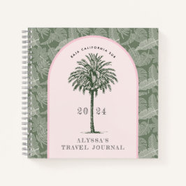 Baja California Sur | Palm Tree Travel Journal Notizbuch