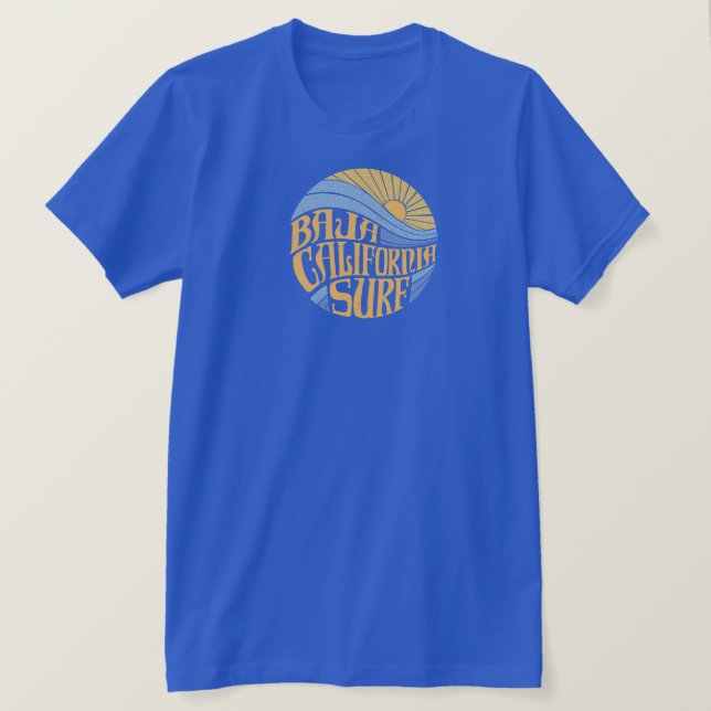 BAJA CALIFORNIA SURF T - Shirt (Design vorne)