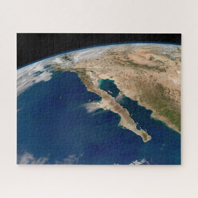 Baja California und die Pazifikküste von Mexiko. (Horizontal)