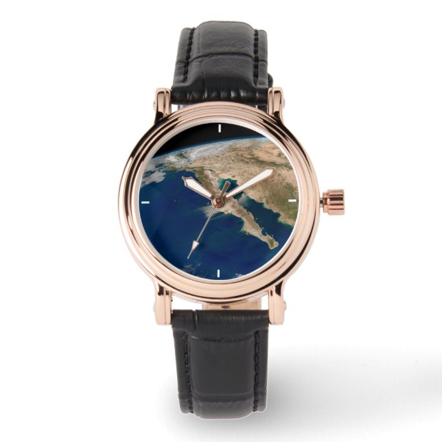 Baja California und die Pazifikküste von Mexiko. Armbanduhr (Vorderseite)