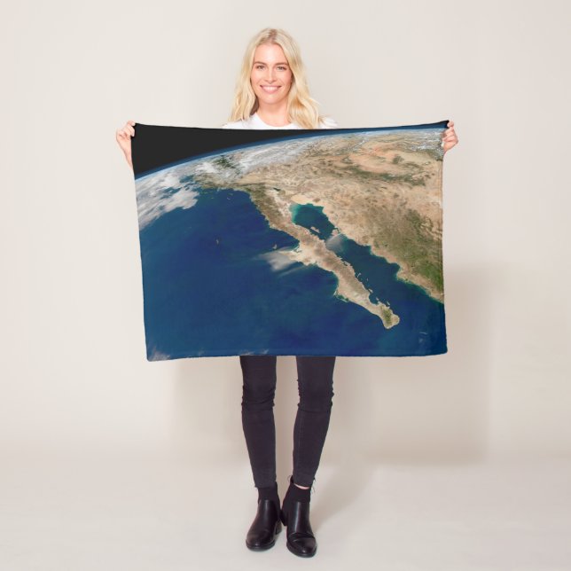 Baja California und die Pazifikküste von Mexiko. Fleecedecke (Beispiel)