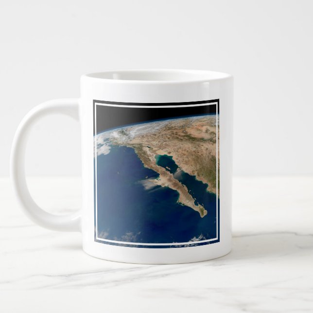 Baja California und die Pazifikküste von Mexiko. Jumbo-Tasse (Links)