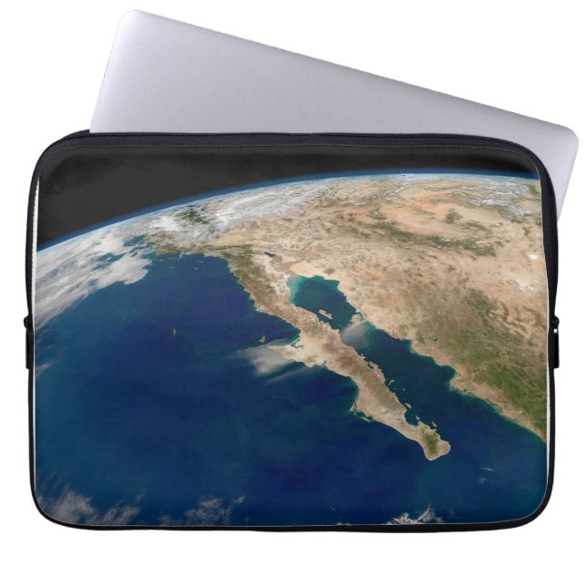 Baja California und die Pazifikküste von Mexiko. Laptopschutzhülle (Vorderseite)