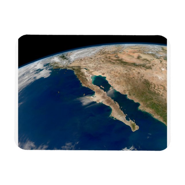 Baja California und die Pazifikküste von Mexiko. Magnet (Horizontal)