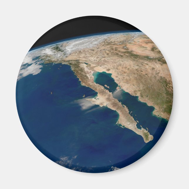 Baja California und die Pazifikküste von Mexiko. Magnet (Vorne)