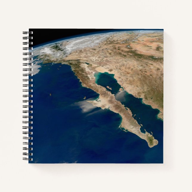 Baja California und die Pazifikküste von Mexiko. Notizbuch (Vorderseite)