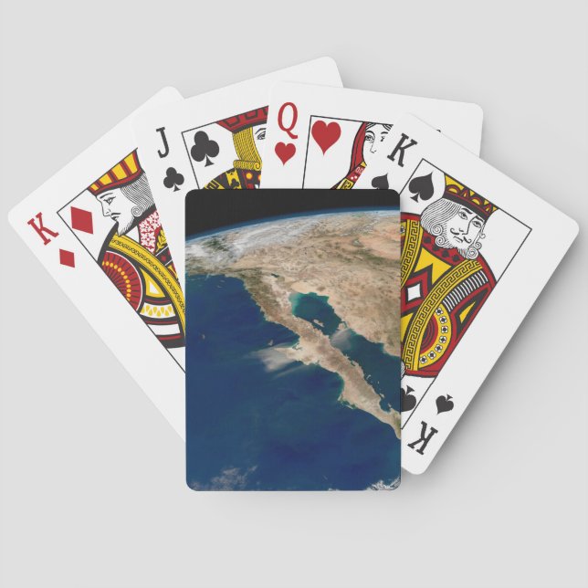 Baja California und die Pazifikküste von Mexiko. Spielkarten (Rückseite)