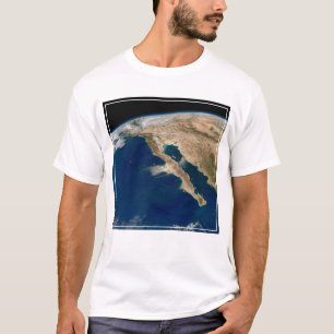 Baja California und die Pazifikküste von Mexiko. T-Shirt