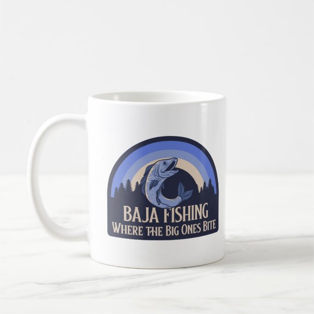 Baja Fischerei Kaffeetasse (Links)