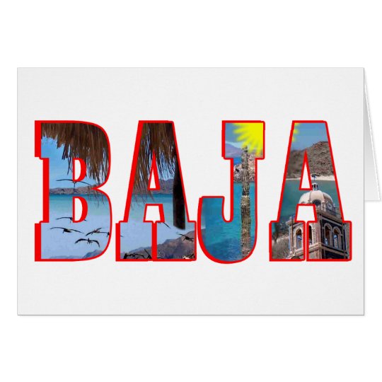 Baja Postkarte