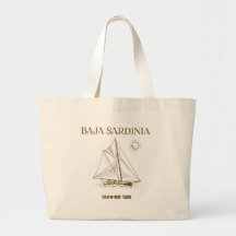 Baja Sardinia Canvas-Tasche - Luxus-Yacht-Accessoi
