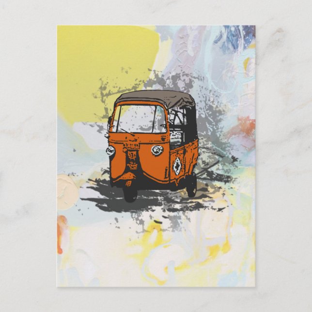 Bajaj Postkarte (Vorderseite)