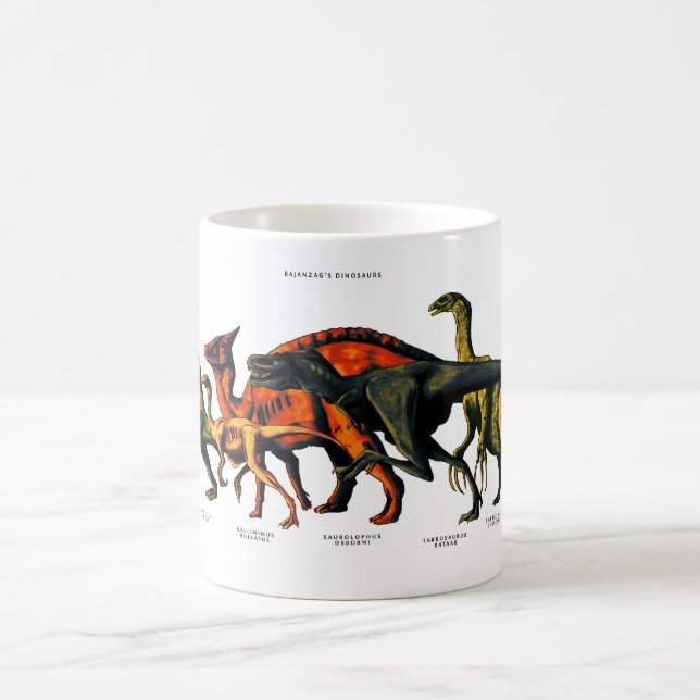 Bajanzags Dinosaurier Kaffeetasse (Mittel)