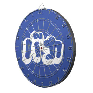BAKA カ ~ Fool in japanischer Katakana-Schrift Dartscheibe