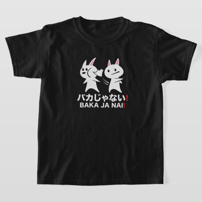 Baka Ja Nai I Anime Bunny Manga T-Shirt (Ablage )