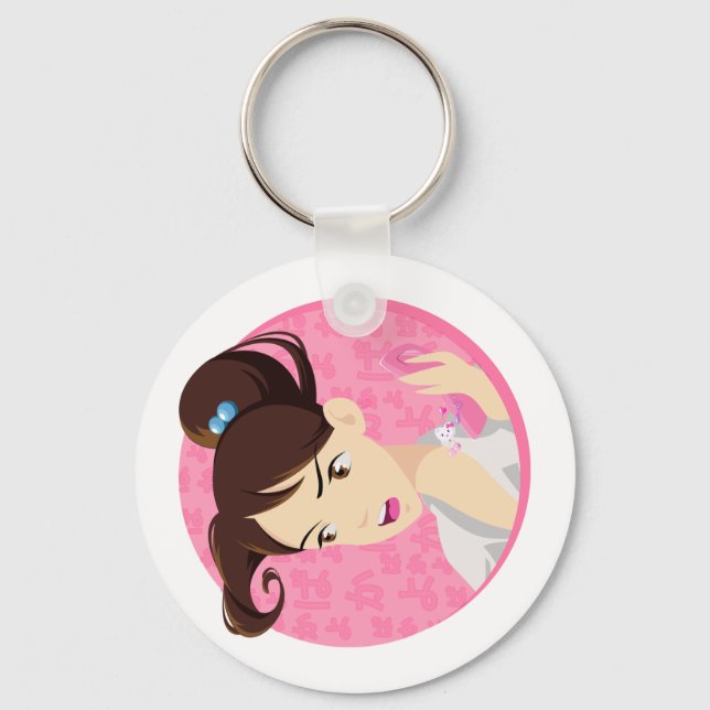 "Baka!" Schlüsselanhänger (Vorderseite)