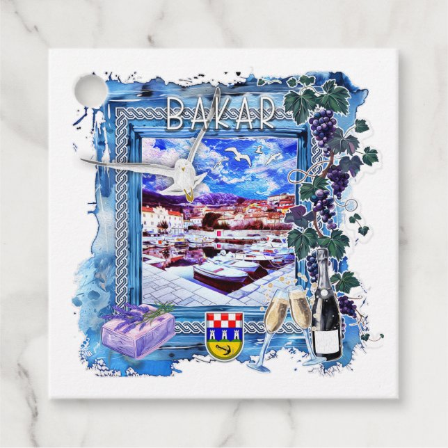 Bakar Geschenkanhänger (Vorderseite)