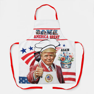 BAKE America Groß wieder Schürze