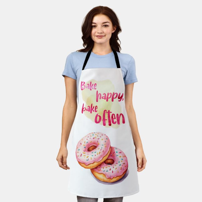 Bake Happy Bake oft Schürze (Getragen)