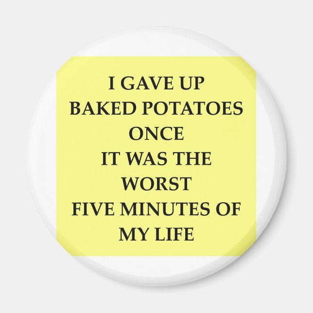 BAKED.jpg Magnet (Vorne)