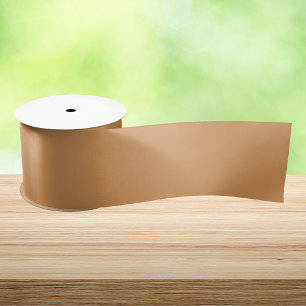 Bakelite Gold Solid Color Satinband