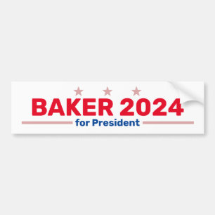 Baker 2024 Autoaufkleber