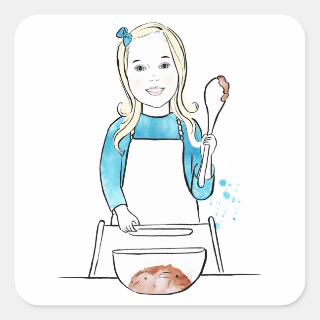 Baker Babe Stickers (Vorderseite)