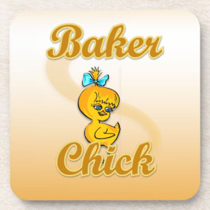 Baker Chick Getränkeuntersetzer