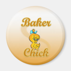 Baker Chick Magnet