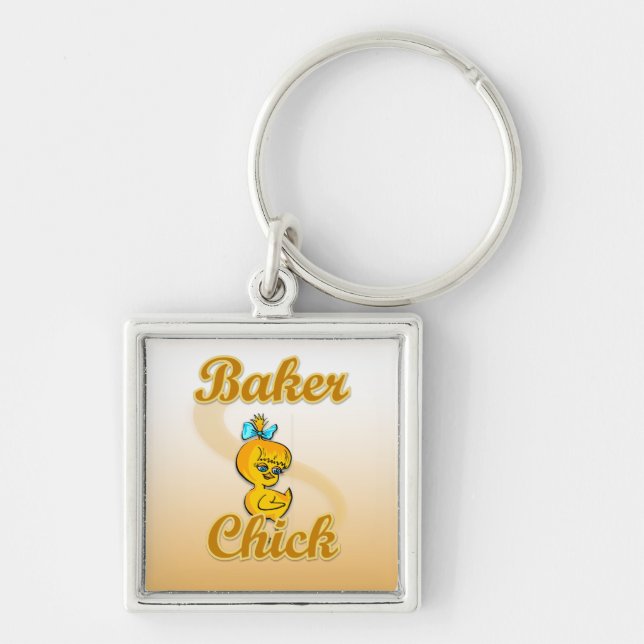 Baker Chick Schlüsselanhänger (Vorne)