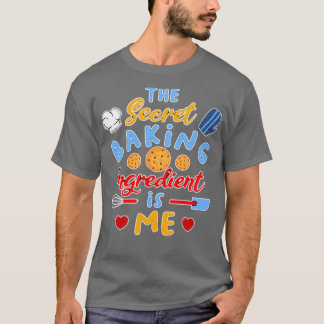 Baker Dessert Mama Geboren Confiserie Konditorei B T-Shirt