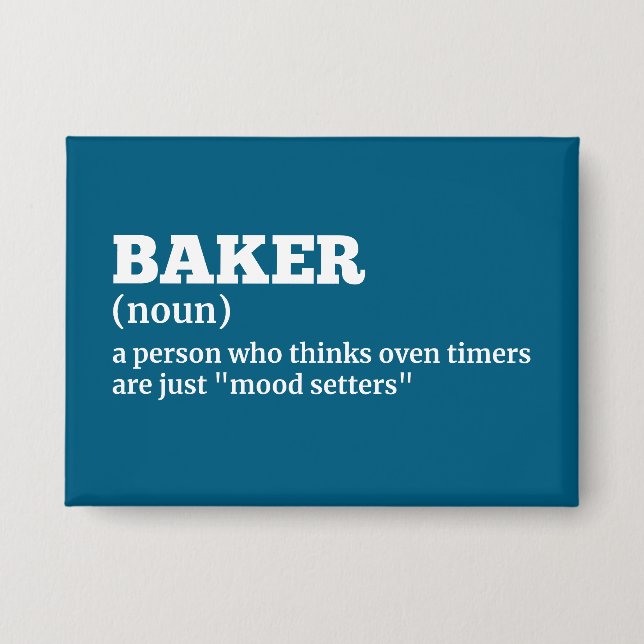 Baker Dictionary Style Definition Button (Vorderseite)