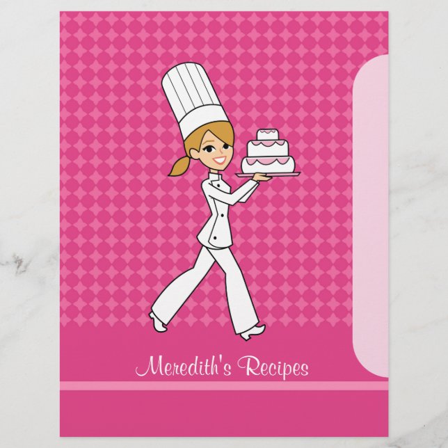 Baker Girl Pages to Index Rezepte Blonde Version (Vorderseite)