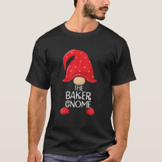 Baker Gnome Matching Family Group Weihnachts-Party T-Shirt