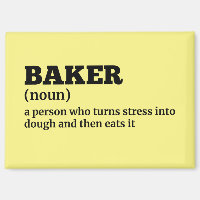 Baker Job Definition Magnet