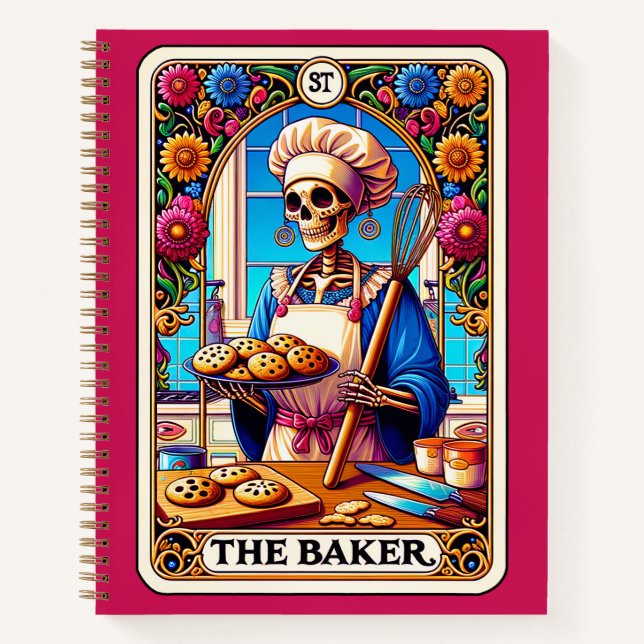 Baker-Mama-Rezept Notizbuch (Vorderseite)