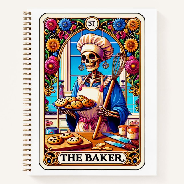 Baker-Mama-Rezept Notizbuch (Vorderseite)