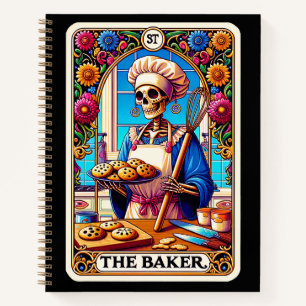 Baker Mama Rezept Schwarz Notizbuch