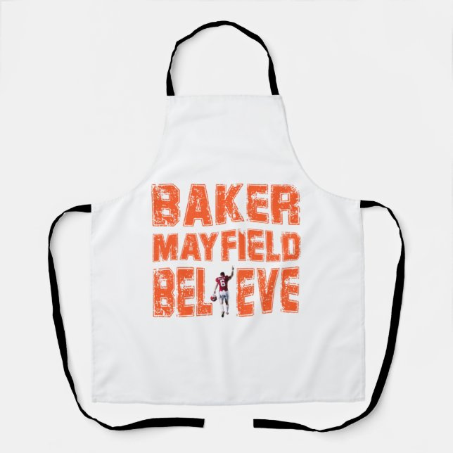 Baker Mayfield Essential Cool T - Shirt Essential  Schürze (Vorderseite)