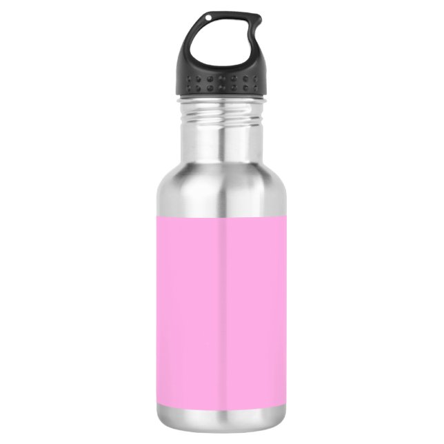 Baker Miller Pink Edelstahlflasche (Vorderseite)