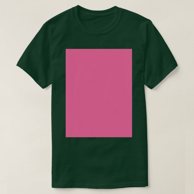 Baker Miller Pink Rosa Farbe Kissen Kissen T-Shirt (Design vorne)