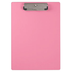 Baker-Miller pink (Vollfarbe) Klemmbrett