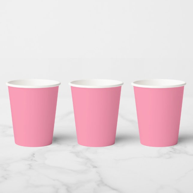 Baker-Miller pink (Vollfarbe) Pappbecher (Multi)