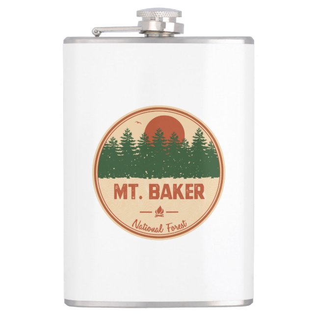 Baker National Forest Flachmann (Vorderseite)