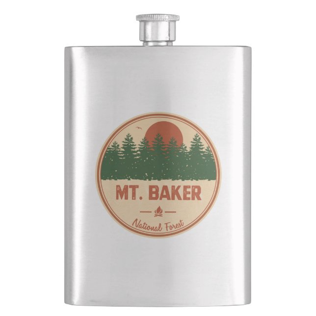 Baker National Forest Flachmann (Vorderseite)