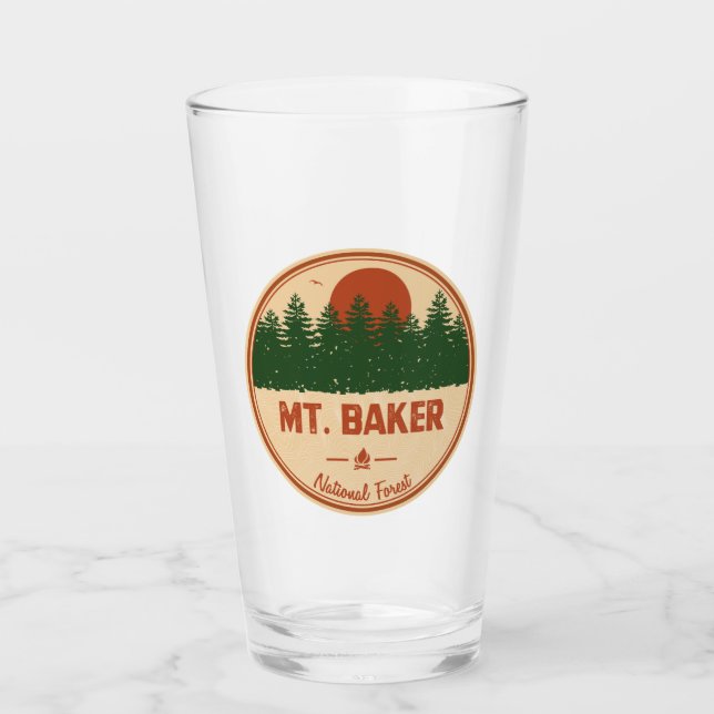 Baker National Forest Glas (Vorderseite)